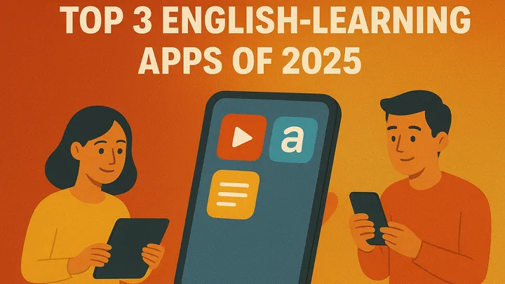 Top 3 English-Learning Apps of 2025