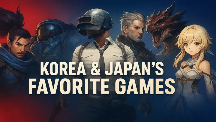 Korea & Japan’s Favorite Games – The Secret Behind Global Success