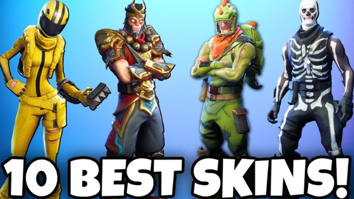 Top 10 Best Skins in Fortnite