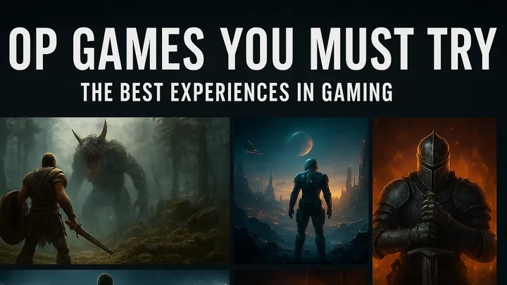 Top Games You Must Try: The Best Experiences in Gaming