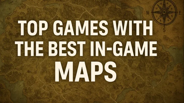 Top Games with the Best In-Game Maps and World Design