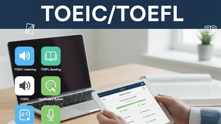 Top Apps for TOEIC/TOEFL Preparation in 2025