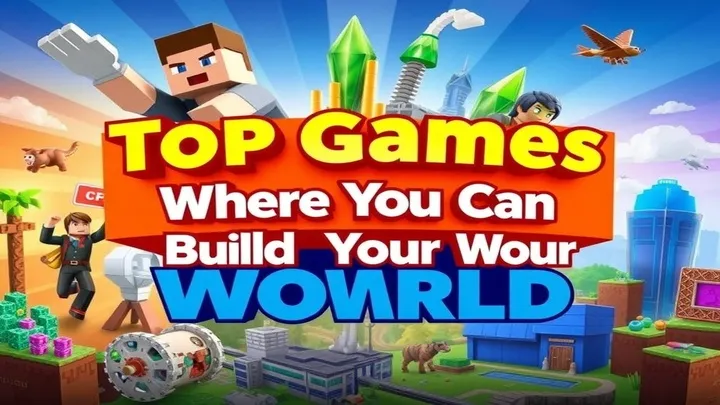 Top Games Where You Can Build Your Own World